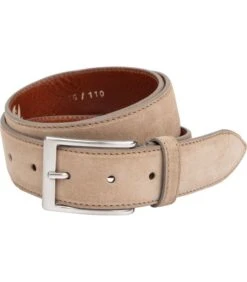 Riem Suède Leer Beige