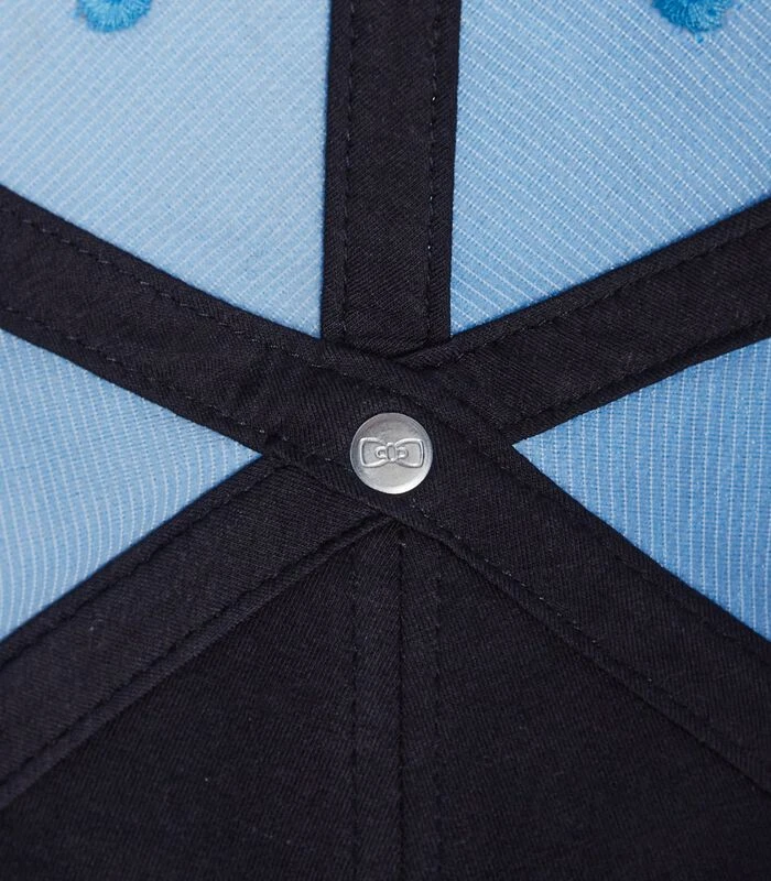 Eden Park Bicolour Katoenen Honkbalpet 2 Eden Park Bicolour Katoenen Honkbalpet - Afbeelding 2