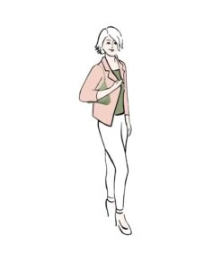 Amelie Baquette - Koraalrood -Hexagona winkel de365cdd5b4d46708d43437fe95a8f4c