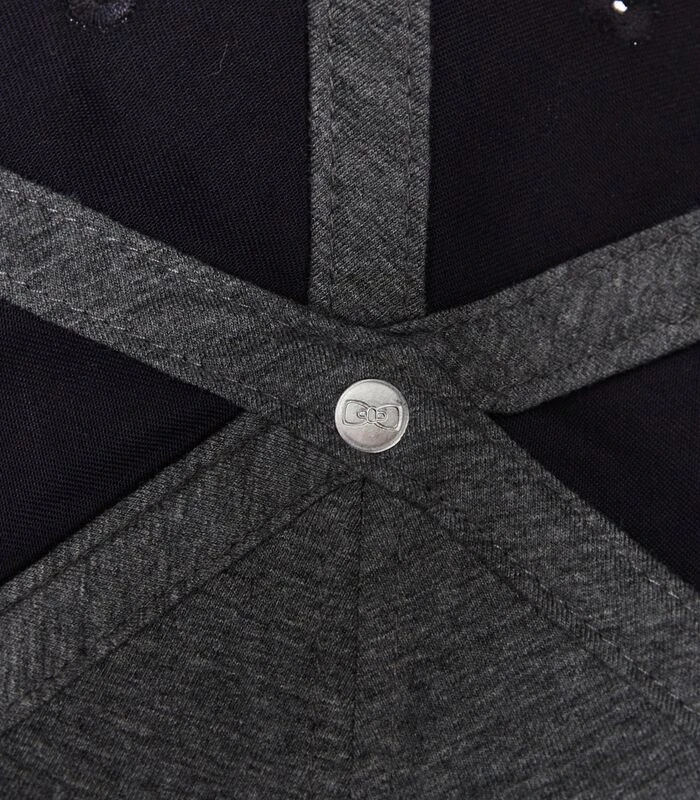 Navy Blue Cotton Baseball Cap Met Eden Park Borduurwerk 2 Navy Blue Cotton Baseball Cap Met Eden Park Borduurwerk - Afbeelding 2