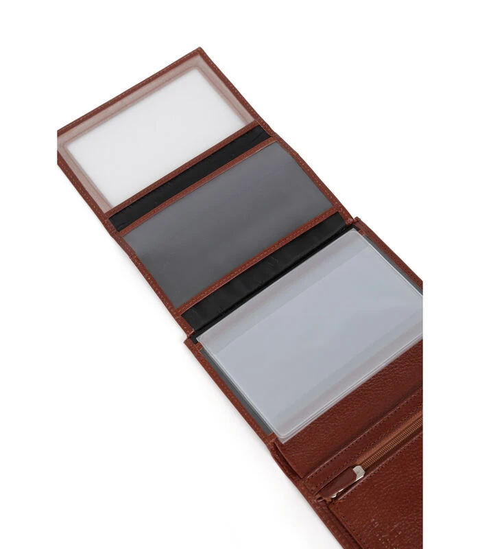 Hexagona Portefeuille Europees Formaat In Kalfsleder RÉPUBLIQUE 5 Hexagona Portefeuille Europees Formaat In Kalfsleder RÉPUBLIQUE - Afbeelding 5