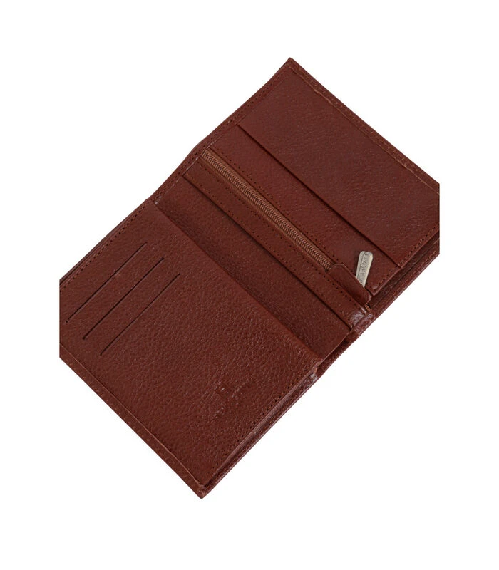 Hexagona Portefeuille Europees Formaat In Kalfsleder RÉPUBLIQUE 4 Hexagona Portefeuille Europees Formaat In Kalfsleder RÉPUBLIQUE - Afbeelding 4