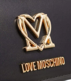 LOVE MOSCHINO Clutch Zwart JC5698PP0FKQ0000 -Hexagona winkel e1c1089b96ca4486a824c2a2cacae8ff