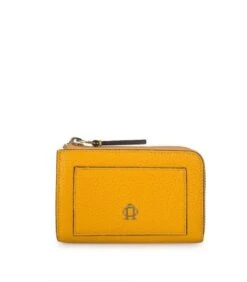 Lederen Portefeuille Rosemary Geel