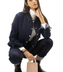 Ernest - Mini Roze Leren Tas 7 Ernest - Mini Roze Leren Tas -Hexagona winkel ea3d6dae0fb643e29146c0e31c53772b