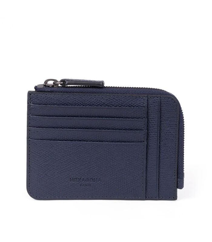 Hexagona Portemonnee In Kalfsleder DANDY 1 Hexagona Portemonnee In Kalfsleder DANDY