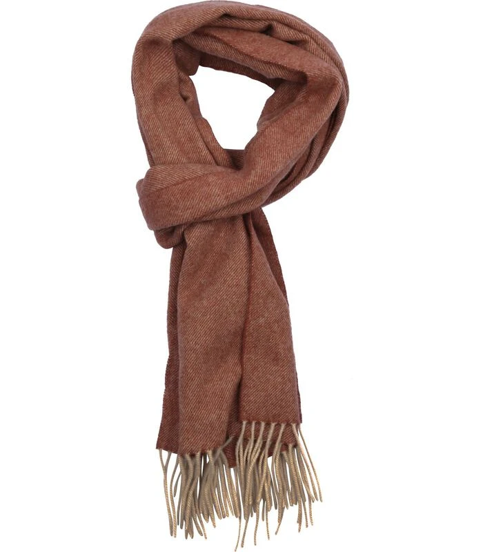Profuomo Sjaal Lamswol Mahogany 1 Profuomo Sjaal Lamswol Mahogany