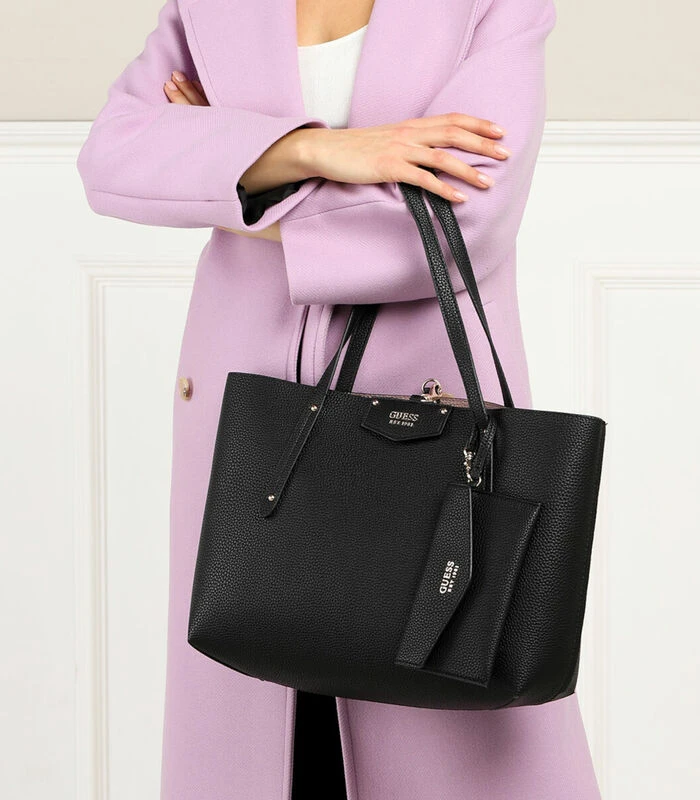 Guess Eco Brenton Shopper Zwart HWEVG8-39023-BLA 2 Guess Eco Brenton Shopper Zwart HWEVG8-39023-BLA - Afbeelding 2