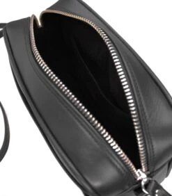 Nino - Zwarte Leren Cameratas Met Schouderband 7 Nino - Zwarte Leren Cameratas Met Schouderband -Hexagona winkel f22345d6725c4793ba2b913f7535da2f