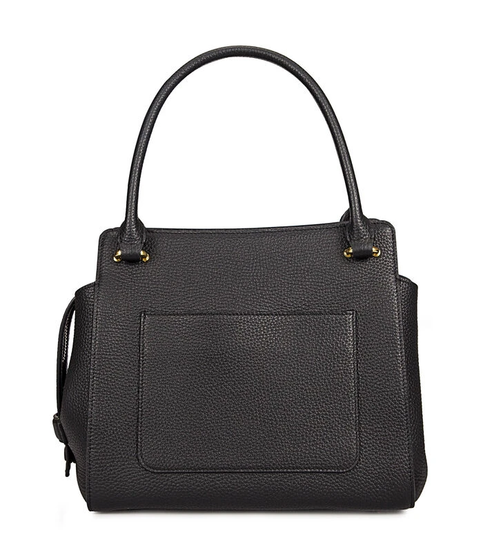 Lederen Handtas Jennifer Zwart 2 Lederen Handtas Jennifer Zwart - Afbeelding 2