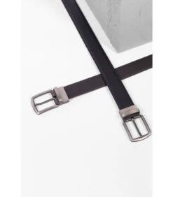 Hexagona Verstelbare En Omkeerbare Riem In Kalfsleder KROM -Hexagona winkel f3709e58739348f8adc6d6d71396d3a8