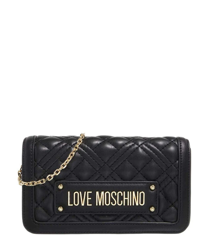 LOVE MOSCHINO Clutch Zwart JC5681PP1GLA0000 1 LOVE MOSCHINO Clutch Zwart JC5681PP1GLA0000