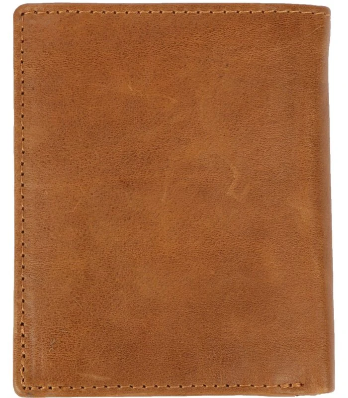 Portemonnee Nikkei Lichtbruin Leer - Skim Proof 5 Portemonnee Nikkei Lichtbruin Leer - Skim Proof - Afbeelding 5