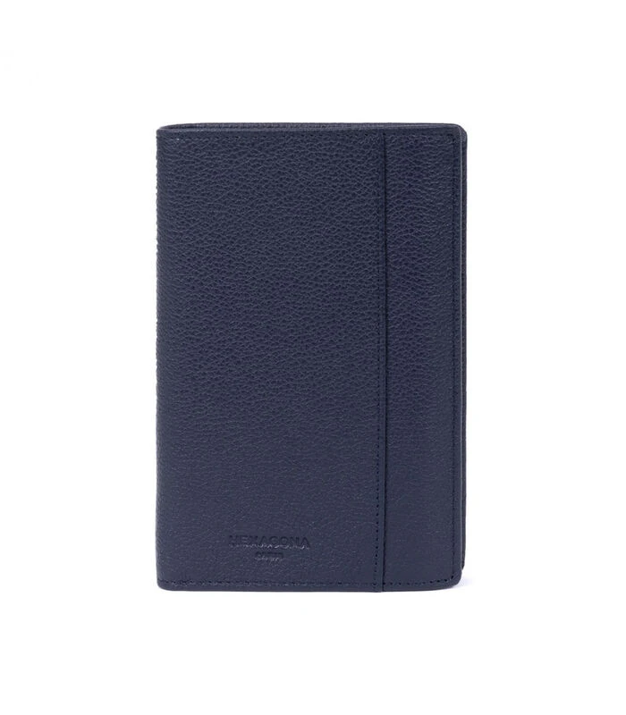 Hexagona Portefeuille Europees Formaat In Kalfsleder DUO 1 Hexagona Portefeuille Europees Formaat In Kalfsleder DUO