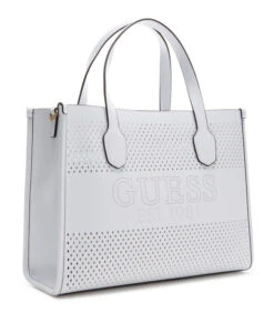 Guess Katey Handtas Wit HWWH87-69220-WHI -Hexagona winkel f92e9578cc5f46cab7513178a855c5a6