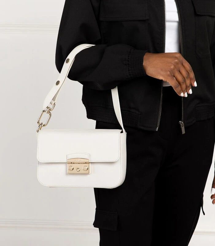 Furla Metropolis Schoudertas Wit WB00772AX07321704S 2 Furla Metropolis Schoudertas Wit WB00772AX07321704S - Afbeelding 2