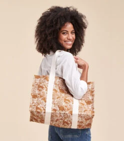 Katoenen Jacquard Draagtas