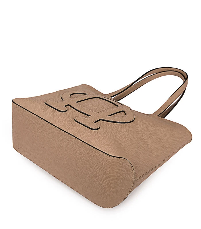 Lederen Handtas Christine Sand 3 Lederen Handtas Christine Sand - Afbeelding 3