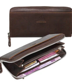 DR Amsterdam Icon Dames Portemonnee RFID 8CC Brown
