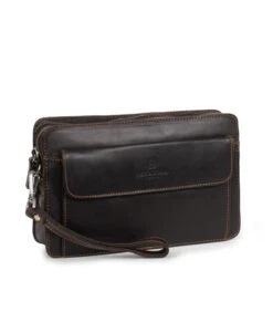 Hexagona Clutch Met Lus In Kalfsleder FÉLIN 9 Hexagona Clutch Met Lus In Kalfsleder FÉLIN -Hexagona winkel fe721bfecd87432fadb84783249da783