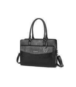 Wimona Valentina Laptoptas Black -Hexagona winkel feff70d0cf1b40ef9b58c75d66b5c024